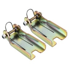 2Pcs 65mm Hook Safety Latch Kit Metal Towing Hitch Replacement Zinc Plating