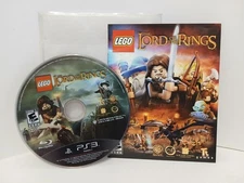 LEGO Lord of the Rings (PlayStation 3, 2012) Mint Disc + Manual! Tested