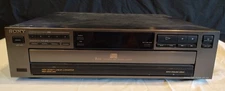 Sony CDP-C321 5 Disc Carousel CD Compact Disc Player - For Parts Only - Read