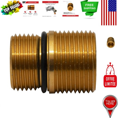 #ad Compact Gold Aluminum Adapter for Axial Cam Pressure Washer Pumps Easy Install $23.24