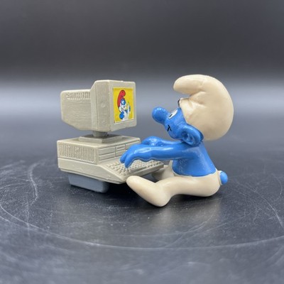 Super-Schlumpf 40249 PC Computerschlumpf | computer smurf dark base 4.0249