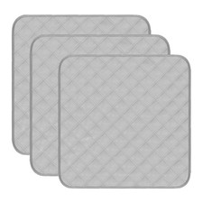 RIQINXIN Washable Incontinence Chair Pad 3pcs Non-Slip Waterproof Seat Protec...