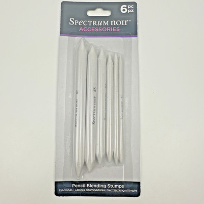 Crafter's Companion Spectrum Noir Pencil Blending Stumps 6/Pkg NEW sealed