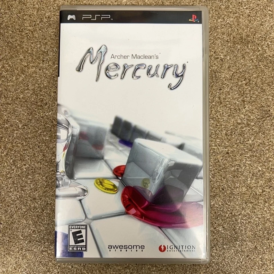 Archer Maclean's* Mercury* (PlayStation Portable) [Complete & Tested] NA Version - Image 2 of 4