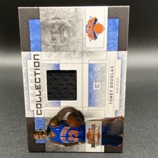 Panini 2009-10 Threads Rookie Materials Toney Douglas #27 /250 Knicks MEM RC