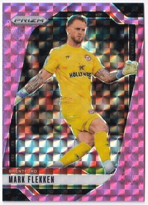 Panini Prizm Premier League 2024-25 Mark Flekken Pink Mosaic