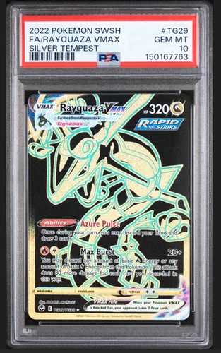 Rayquaza VMAX 2022 Pokemon Sword & Shield Silver Tempest #TG29 PSA 10 GEM MINT