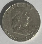 1948-D 50C Silver Franklin Half Dollar U.S. Silver Coin
