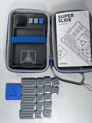 GiiKER Super Slide Puzzle Games 500+ Challenges Brain Teaser Puzzle Grey
