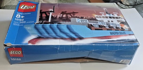 GENUINE LEGO SET 10152 MAERSK SEALAND CONTAINER SHIP 2004 WITH BOX AND MANUAL