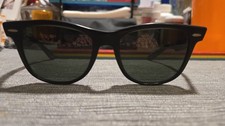 Vintage B L Ray Ban Wayfarer II 2 Bausch Lomb Sunglasses Made In USA Black