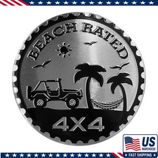 3d Metal Car Emblem 4x4 Round Badge Decal Jeep Wrangler Trucks Suv 3d Metal Car Emblem 4x4 Round Badge Decal Jeep Wrangler Trucks Suv