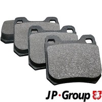 JP Group Bremsbelagsatz, Scheibenbremse Hinterachse U.A. FüR Opel, Saab