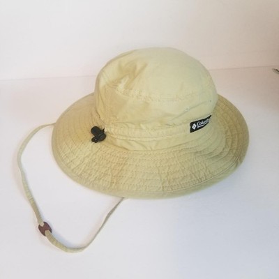 Columbia Hat Boonie Cap Sun One Size Khaki Fishing Hiking