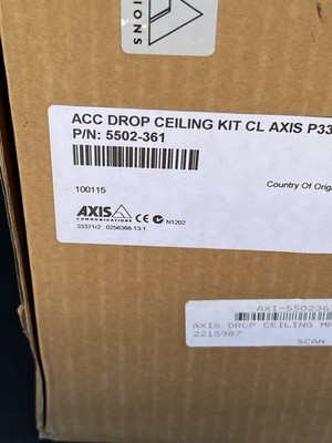 AXIS ACC DROP CELING KIT CL P3343