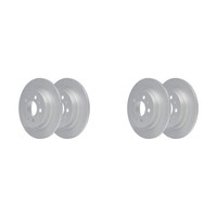 2X ATE Bremsscheiben 277,0Mm Voll Hinten Passend FüR Volvo S90 V90