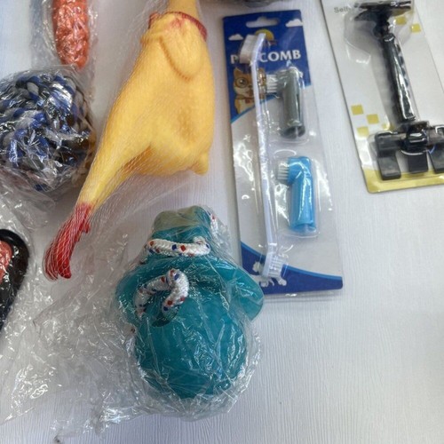 Dog 9pc Variety Pack Toy / Hygiene Bundle NEW - 第 5/5 張圖片