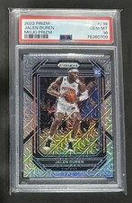 2022 Prizm - JALEN DUREN - Mojo RC/Rookie /25 - PSA 10