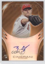 Tony Cingrani Bowman 2013 Gold Refractor /50 Auto