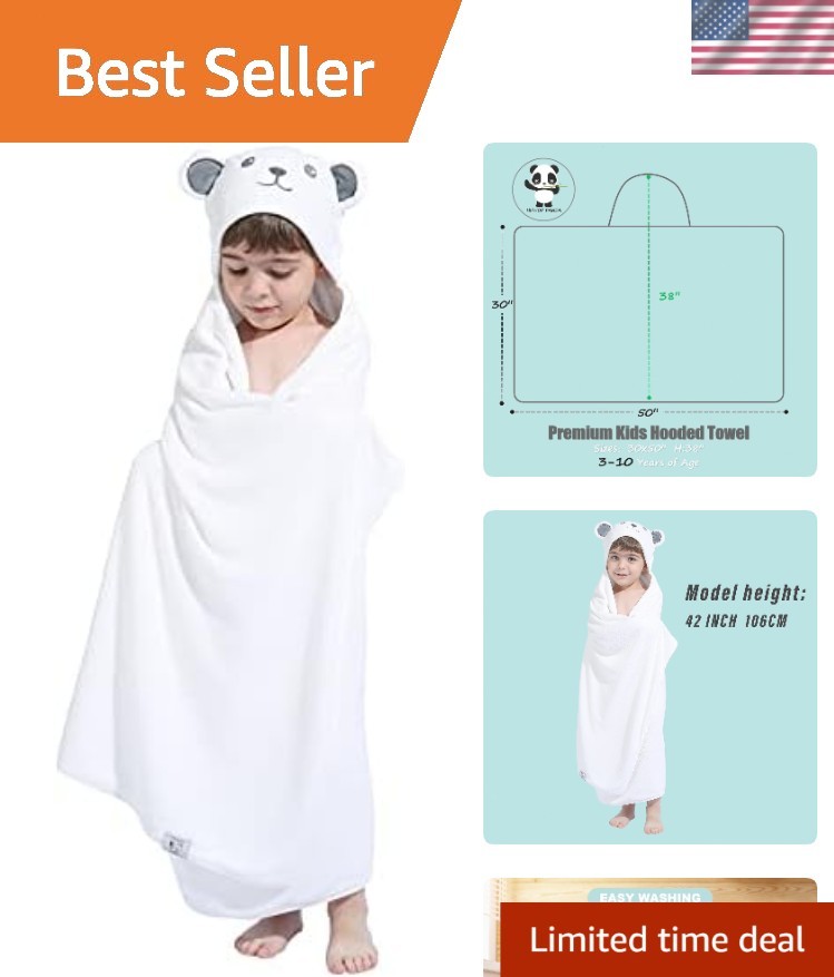 Absorbent Soft Large 30x50 Inches Kids Beach Wrap Shower