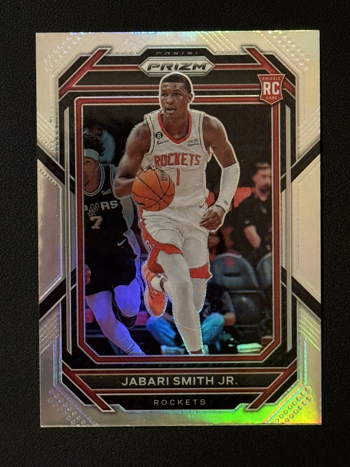 2022-23 Panini Prizm #228 Jabari Smith Jr. Silver Rookie RC 