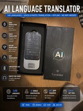 Language Translator Device AI 149 Languages Offline Photo Voice Travel Business