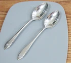 GORHAM STERLING TEASPOONS 5 5/8" SET OF 2 SPOONS 49g NO MONOGRAMS