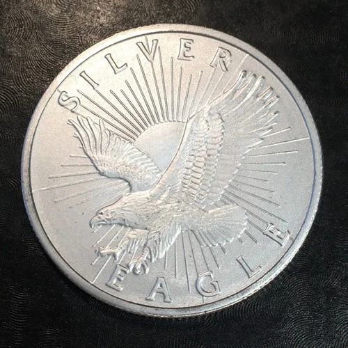 1 oz Silver Bullion SUNSHINE EAGLE From origl roll WE COMBINE SHIP #R730o