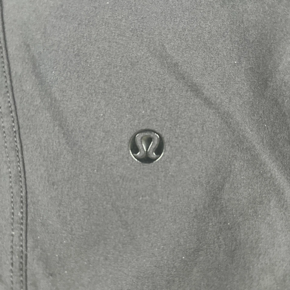 Pantalones Cortos Lululemon Para Hombre Talla 34 Elásticos Negros Gimnasio Correr Foto 4 de 4
