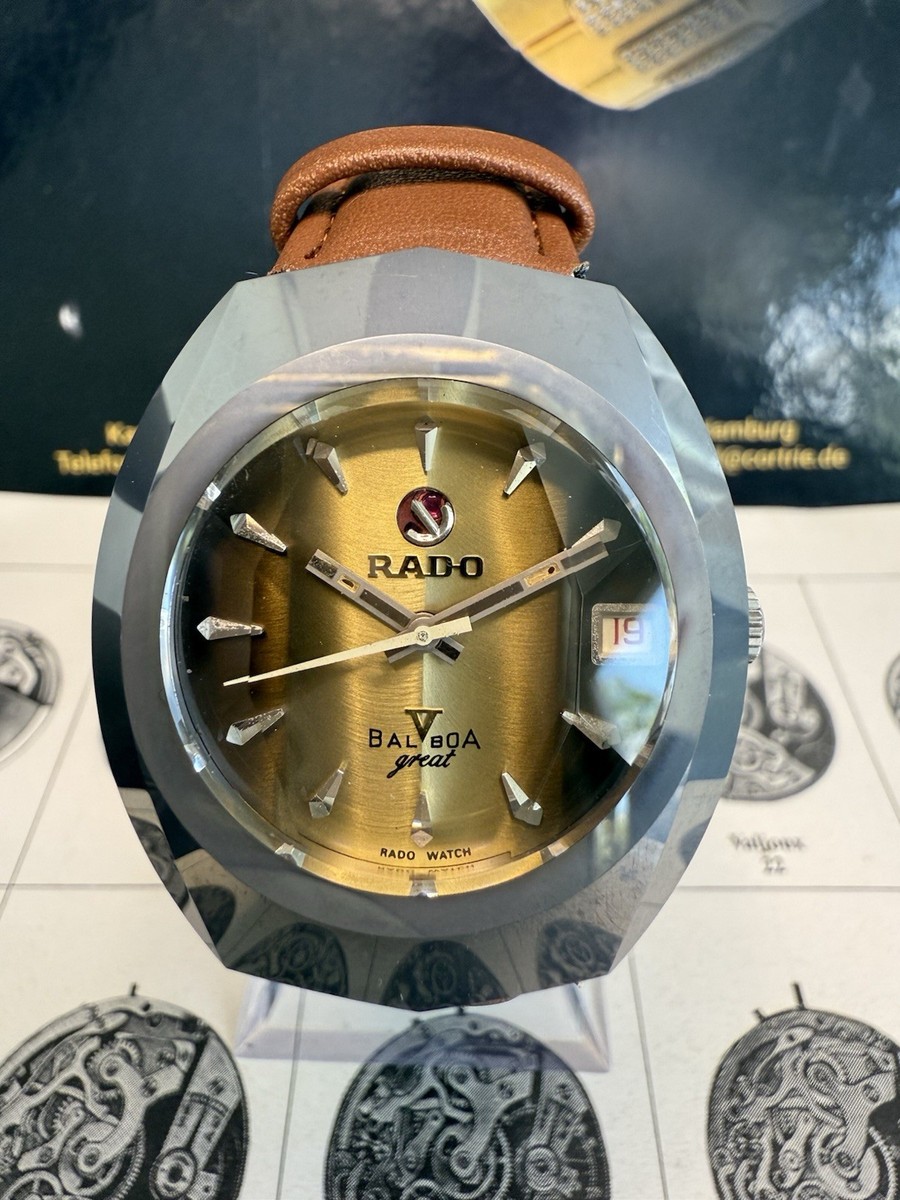 動作品　RADO BALBOA V 腕時計　アンティーク ラドー RADO BALBOA V バルボア 腕時計 ウォッチ 自動巻き 3針