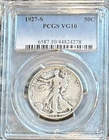 1927-S Walking Liberty Half Dollar PCGS VG 10