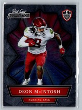 2021 Wild Card Alumination NIL #ANBC-18 Deon McIntosh