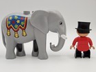 2013 Lego Duplo 10504 My First Circus 90% Complete NO Manual Box Missing 5 PCS — photo 7