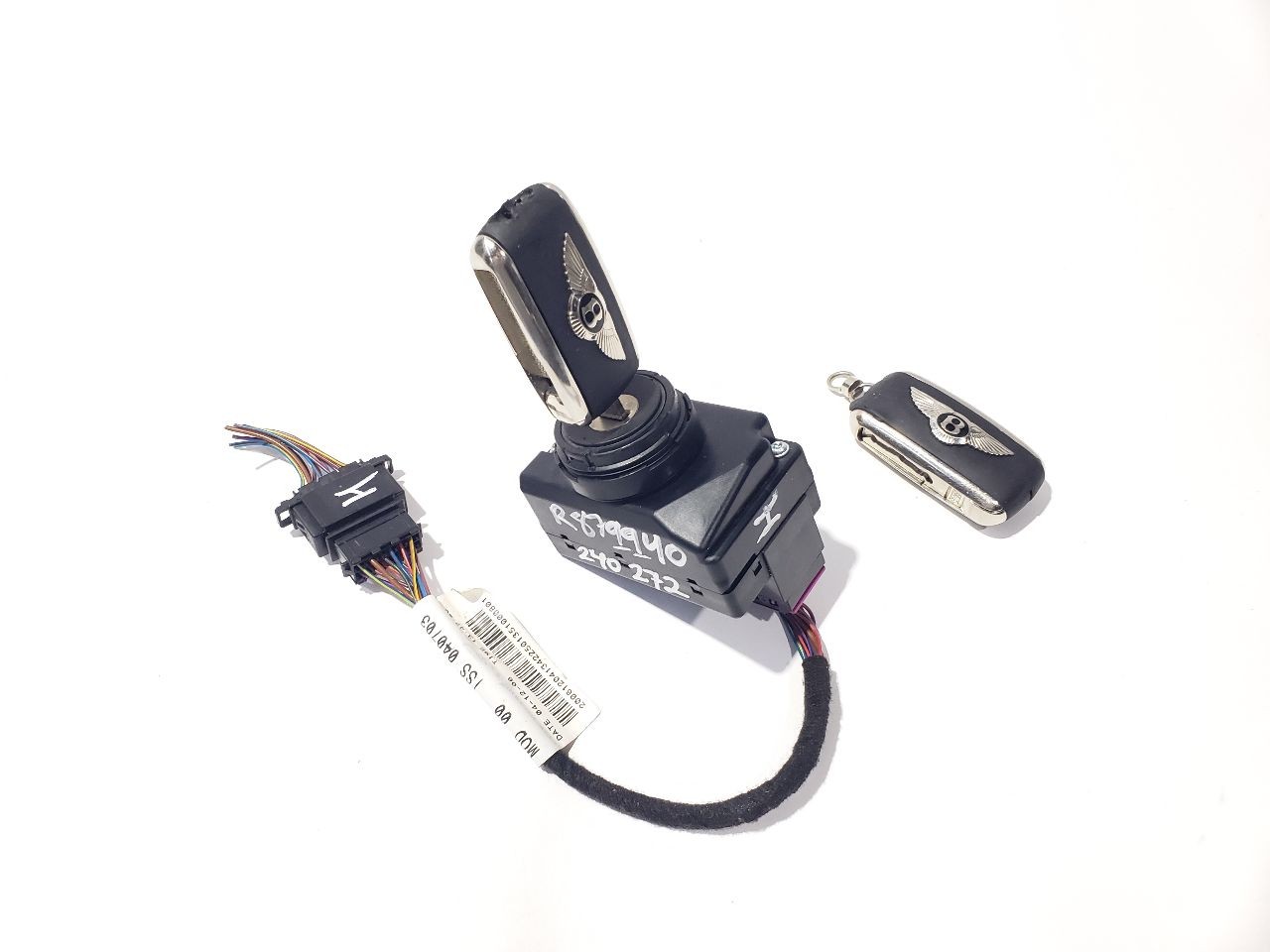 2007 Bentley Continental GTC OEM Ignition Switch with 2 Keys 3D0905865F
