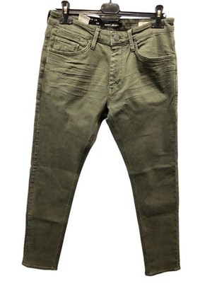 Mavi Herren Jeans James Skinny Green Denim W32 L32
