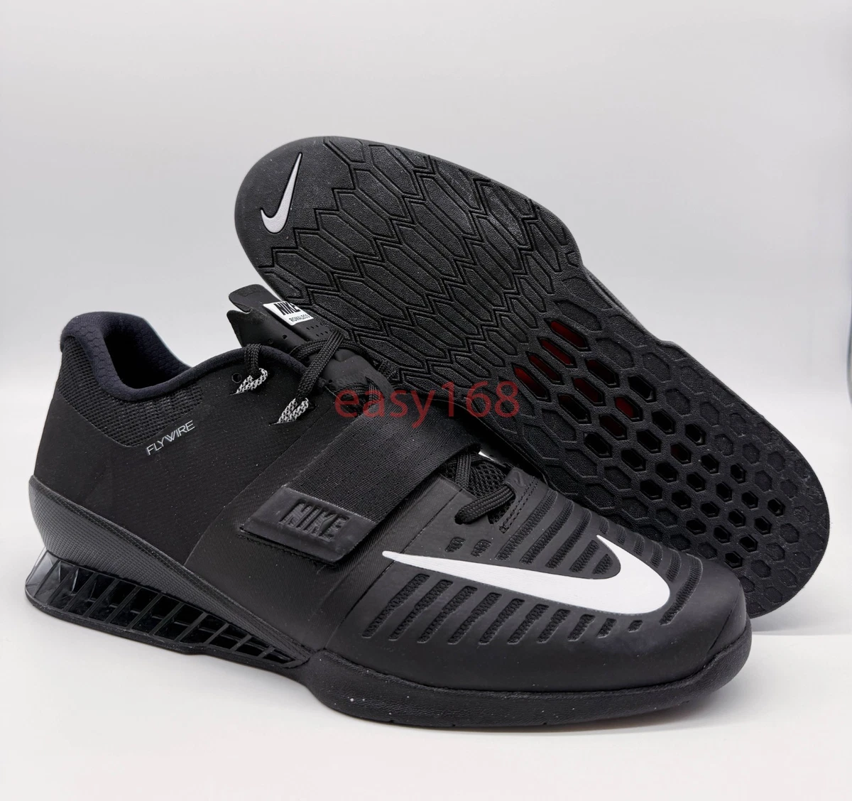 Nike Romaleos 3 Black for Sale | Authenticity Guaranteed | eBay