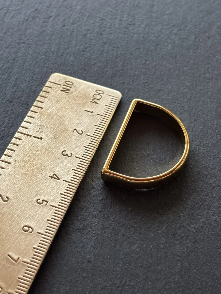 Serviettenringe Gold | Edelstahl | 6 Stück | Tischdeko Elegant | Hochzeit Deko - Bild 3 von 4