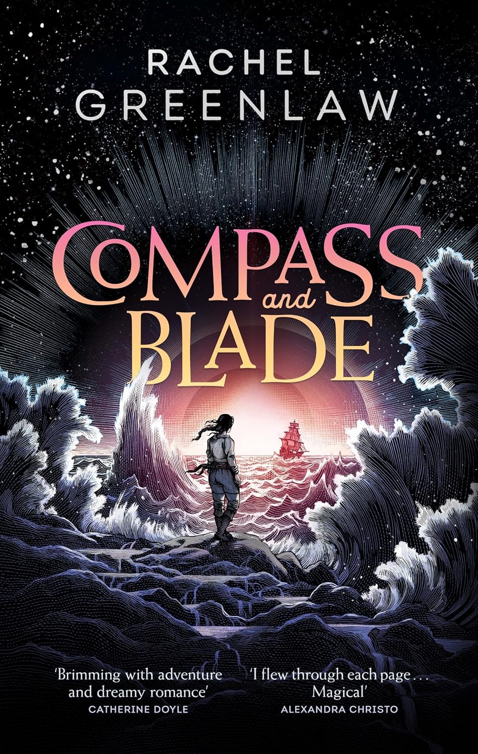 Compass and Blade: A magical, island-adventure fantasy romance novel for young a