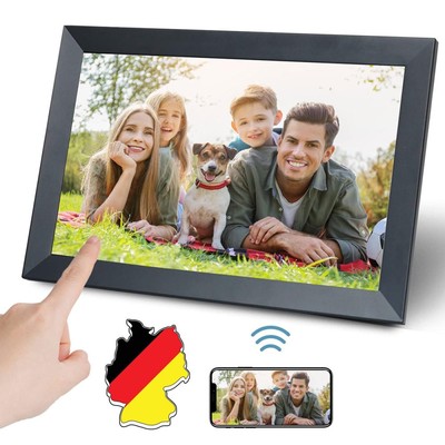 Frameo 10,1 Zoll WiFi Digitaler Bilderrahmen, 1280x800 HD IPS Touchscreen Foto R