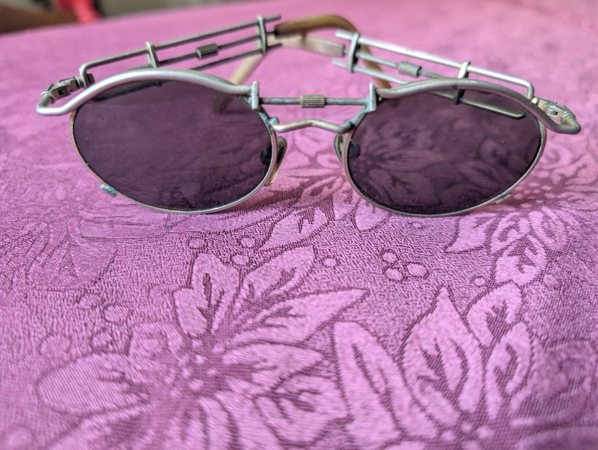 Jean Paul Gaultier Silver Vintage Sunglasses for sale | eBay
