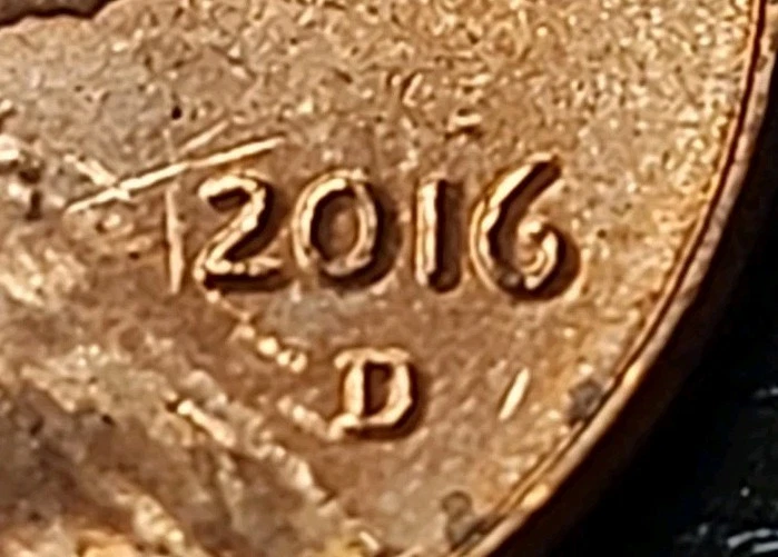 2016-D Lincoln Shield Cent DDO - Minting Error  - Image 3 of 4