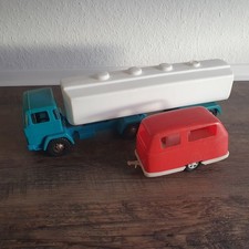 Hammer Toys Magirus Deutz LKW mit Tankwagen + Campingwagen Continental
