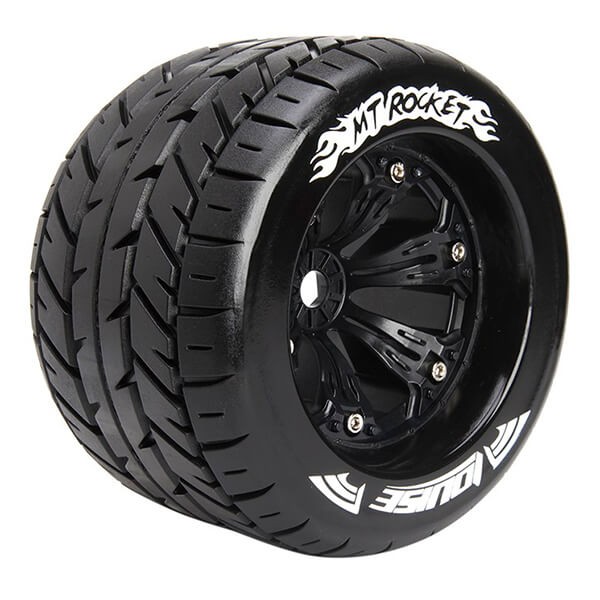 Louise RC MT-Pioneer 1/8 Sport 1/2 ET EP E-Revo F Wheels & Tyres (Pair)
