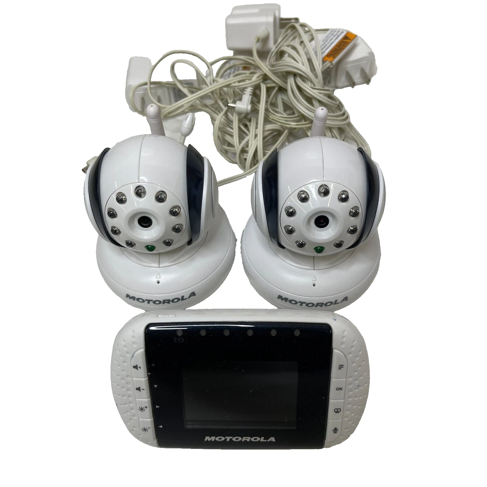 Motorola Baby Monitor 2 Camera + Baby Monitor Model MBP33BU White