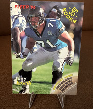 Fleer 1996 Fleer '96 Tony Boselli Jacksonville Jaguars Rookie Card #15. rookie card picture