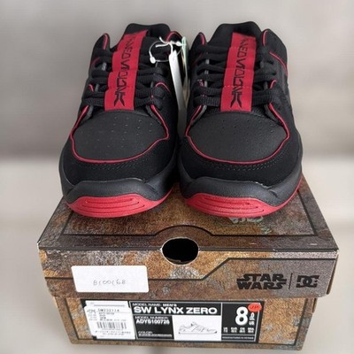 DC Shoes Star Wars Collaboration SW LYNX ZERO Sneaker Schwarz/Rot 26cm Neu
