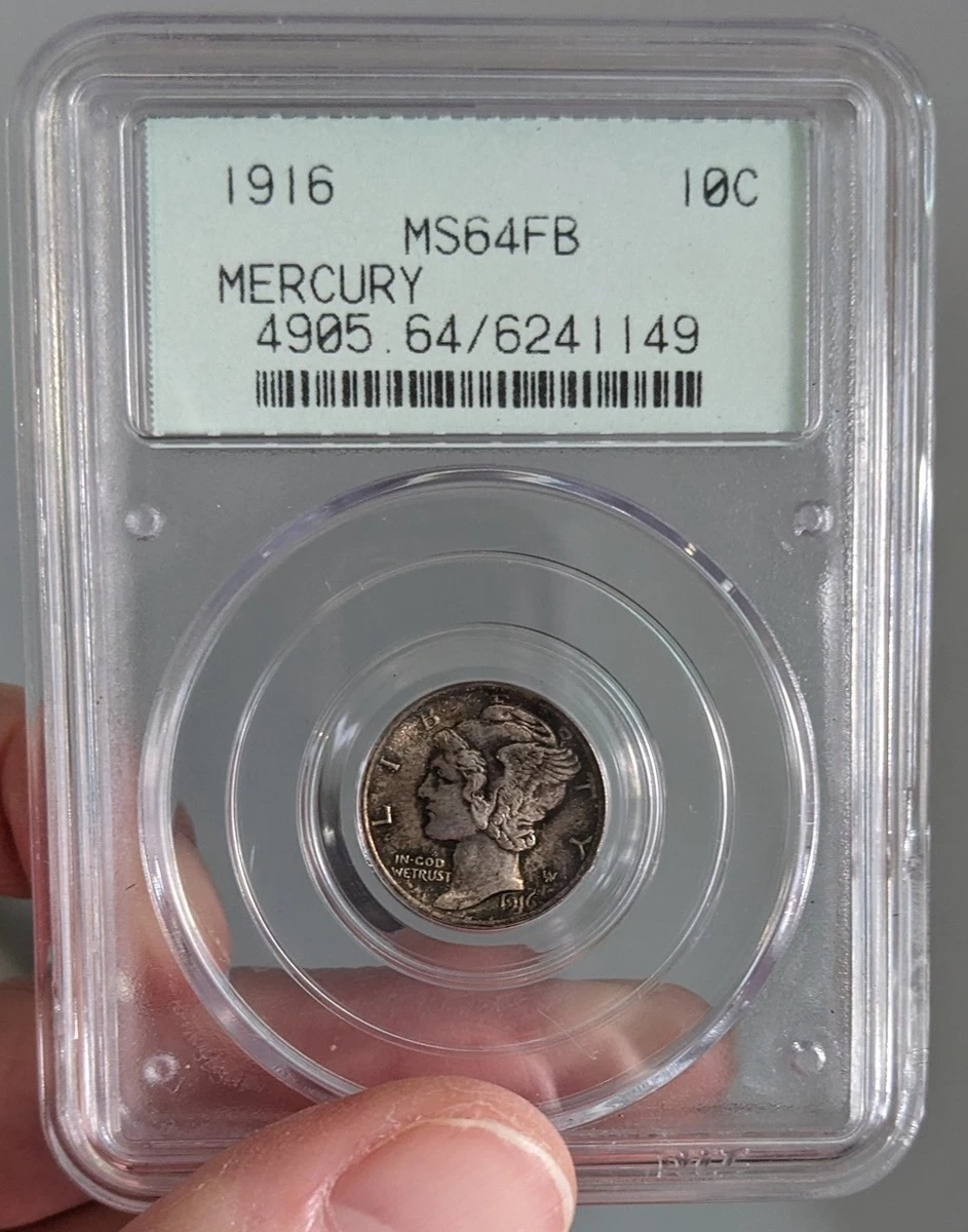 Uncirculated 1916 Year Mercury Dimes (1916-1945) for sale | eBay