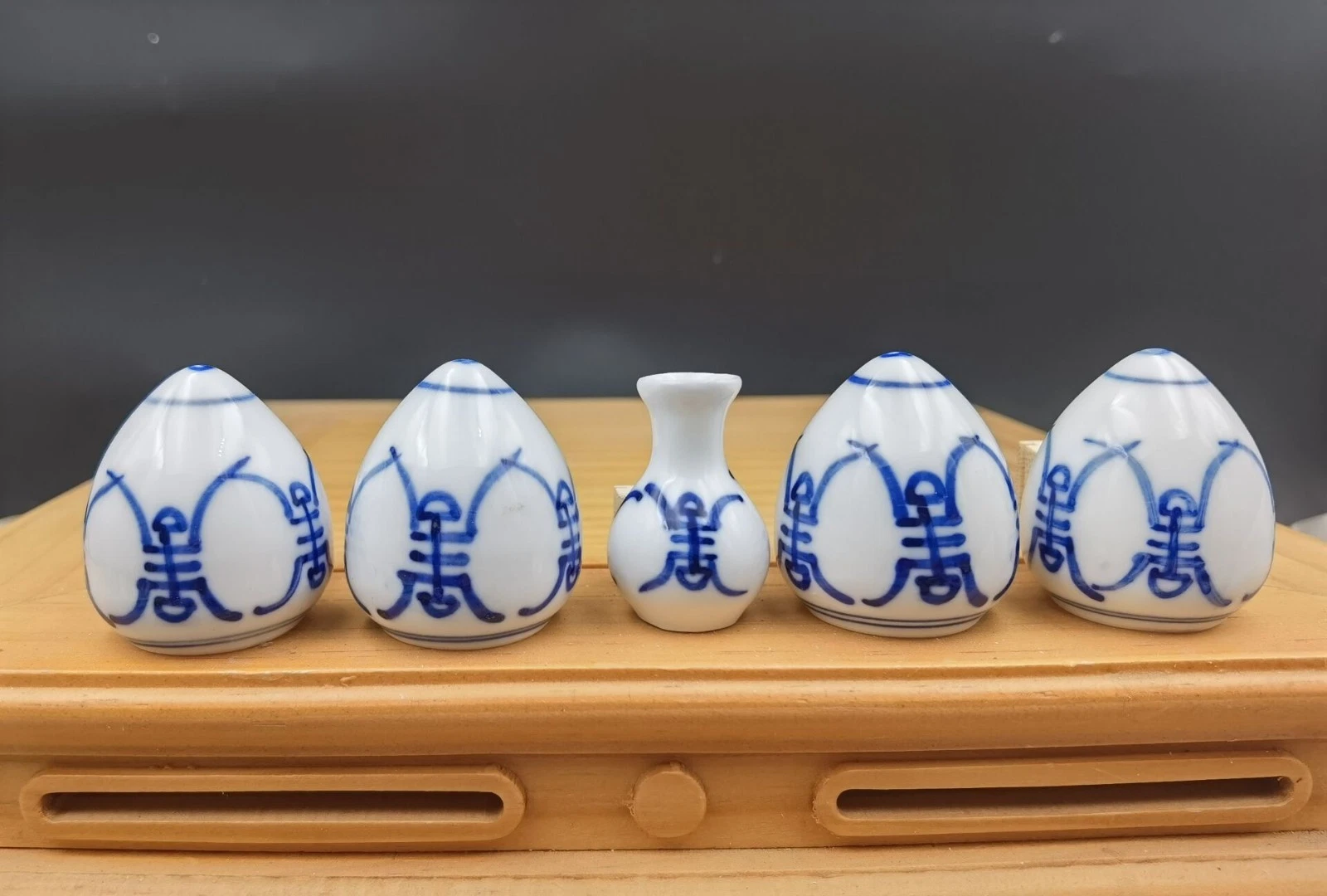 1set 5pcs Asian Bamboo Bird Cage ceramics cups
Opens in a new window or tab