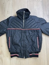 Vintage Yamaha Racing Jacket Quilted Insulation Black Size Kid s L Reg Womens XS