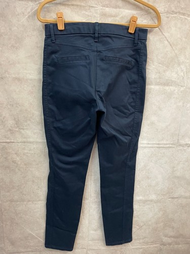 Gap Pants Girls Dark Blue Stretch Skinny Dark Wash Inseam 28" Slim Fit Size 6x10 - Picture 2 of 6